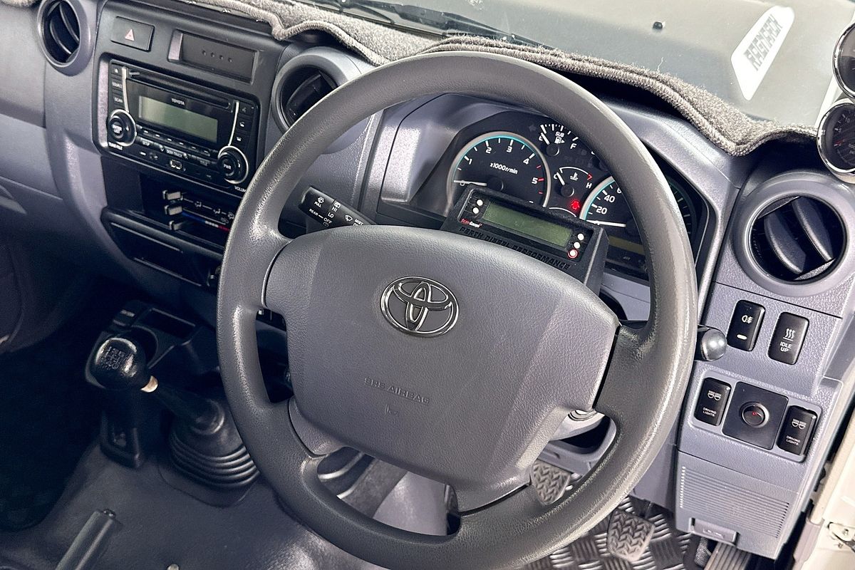 2015 Toyota Landcruiser WORKMATE (4x4) 3 SEAT VDJ78R MY12 UPDATE