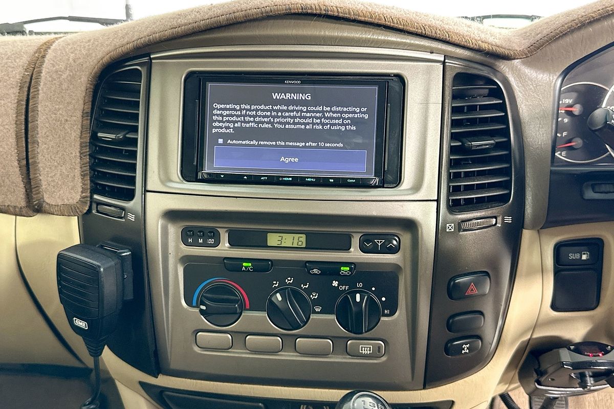 2004 Toyota Landcruiser GXL (4x4) HZJ105R