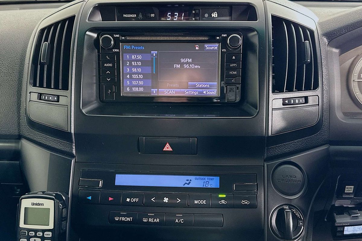 2018 Toyota LANDCRUISER LC200 GX (4x4) VDJ200R
