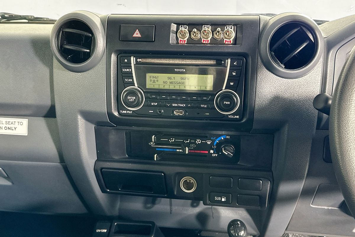 2016 Toyota Landcruiser WORKMATE (4x4) 3 SEAT VDJ78R MY12 UPDATE