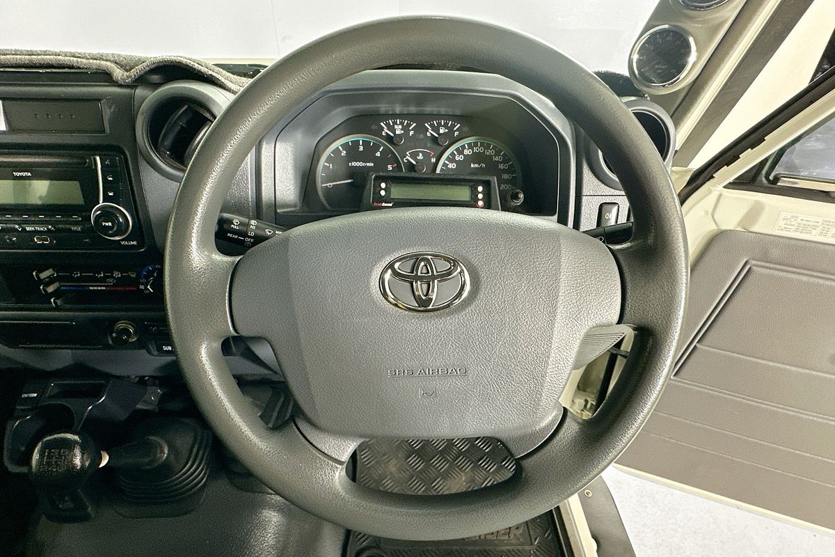 2015 Toyota Landcruiser WORKMATE (4x4) 3 SEAT VDJ78R MY12 UPDATE