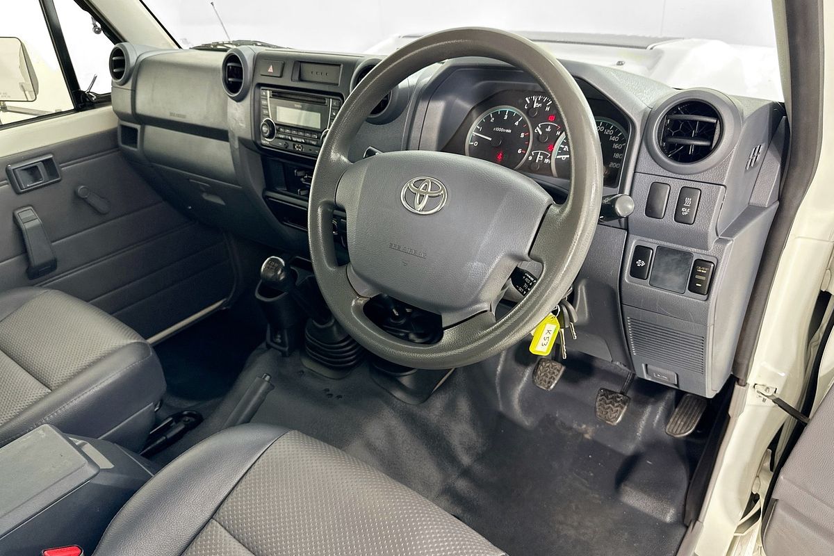 2019 Toyota LANDCRUISER WORKMATE (4x4) VDJ79R MY18 4X4