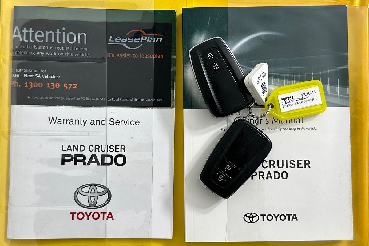 2018 Toyota Landcruiser PRADO GX (4x4) GDJ150R MY18
