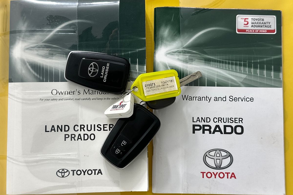 2020 Toyota LANDCRUISER PRADO GX (4x4) GDJ150R MY18