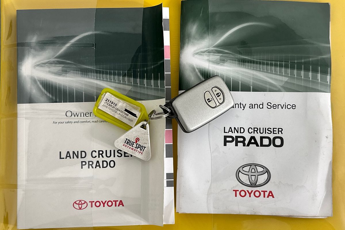 2015 Toyota LANDCRUISER PRADO GX (4x4) GDJ150R MY16