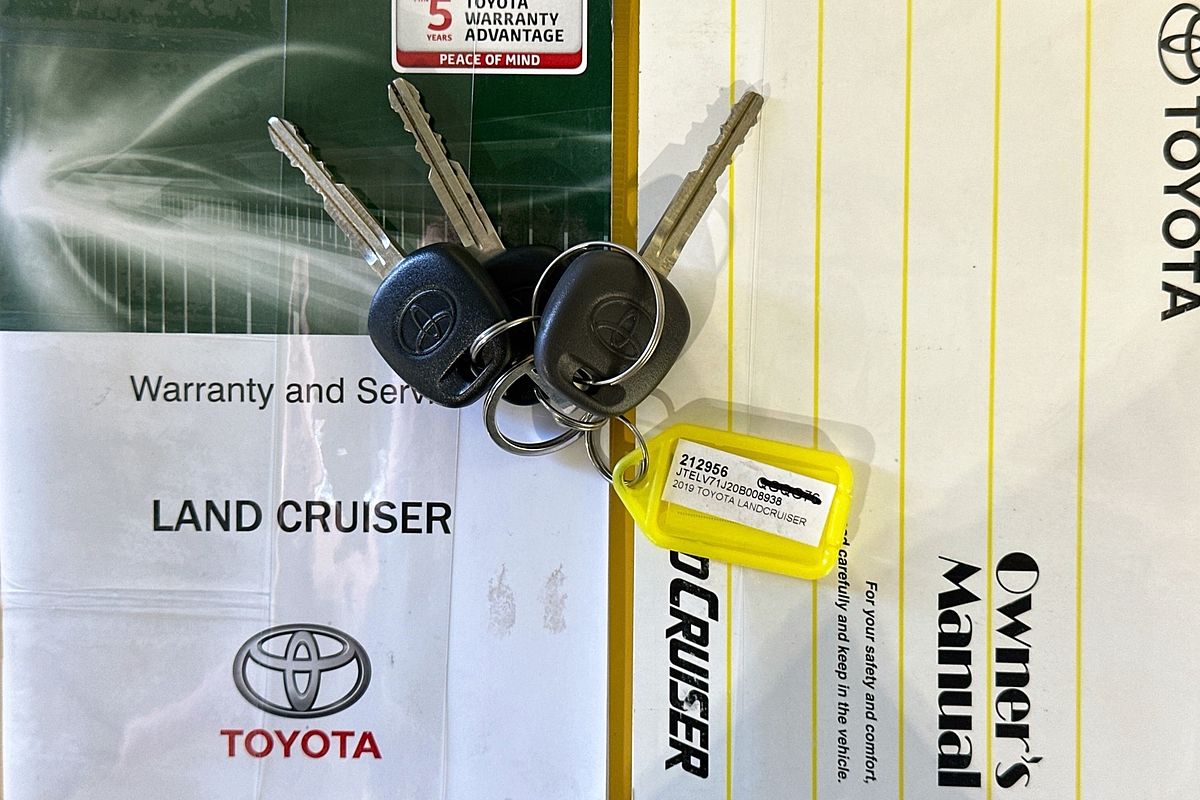 2019 Toyota LANDCRUISER GX (4x4) VDJ79R 4X4