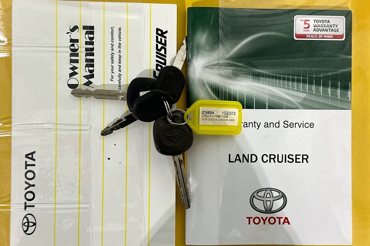 2019 Toyota Landcruiser WORKMATE (4x4) VDJ79R MY18 4X4