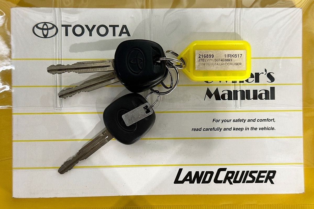 2018 Toyota LANDCRUISER WORKMATE (4x4) VDJ79R MY18 4X4