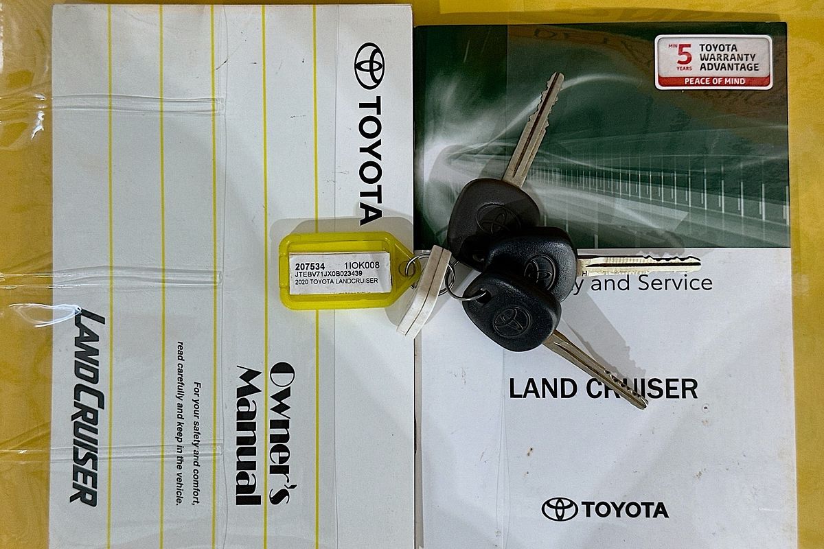 2020 Toyota LANDCRUISER WORKMATE (4x4) VDJ79R MY18 4X4