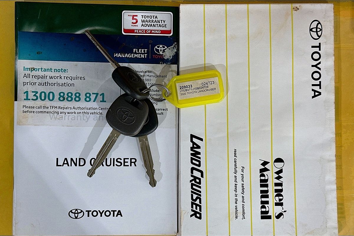 2020 Toyota LANDCRUISER WORKMATE (4x4) VDJ79R MY18 4X4