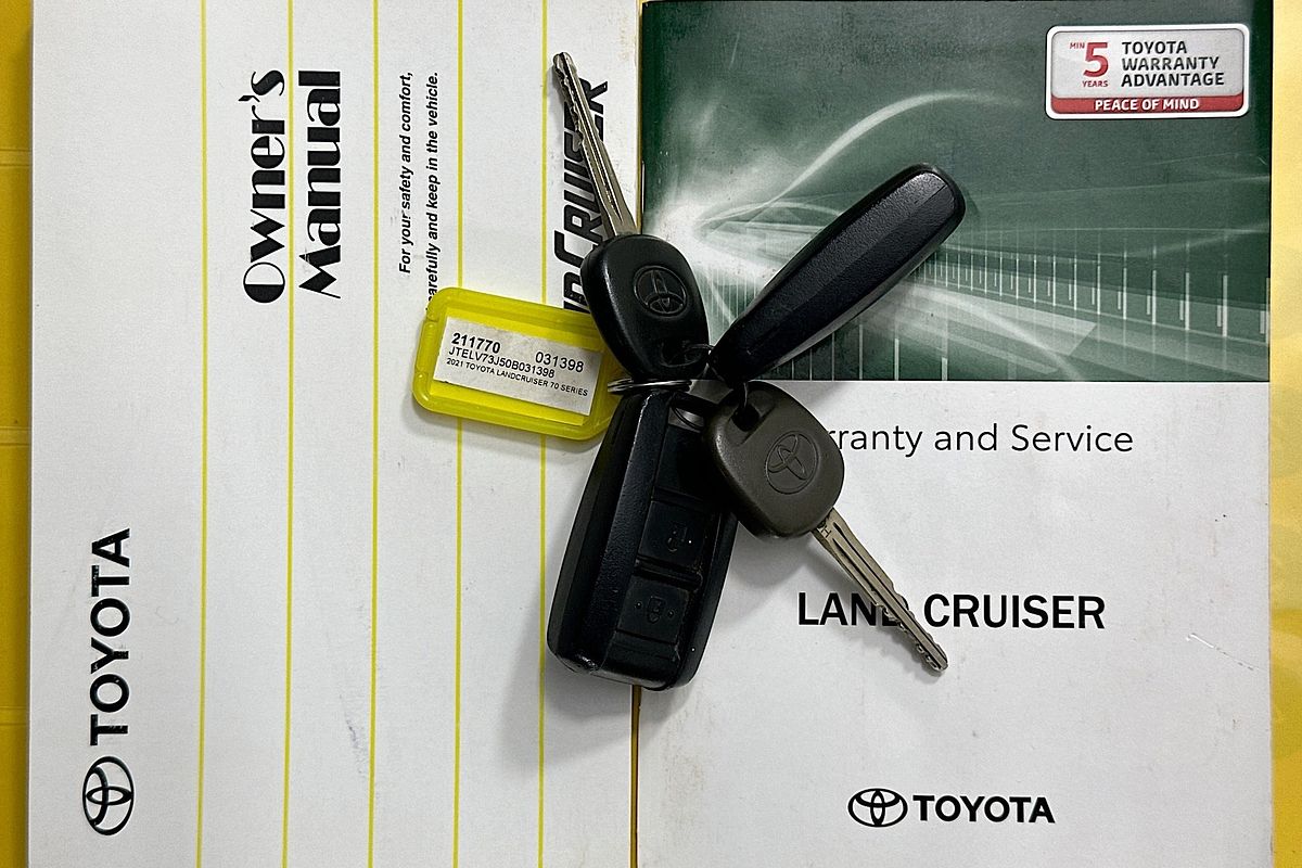 2021 Toyota LANDCRUISER 70 SERIES GXL VDJ79R 4X4