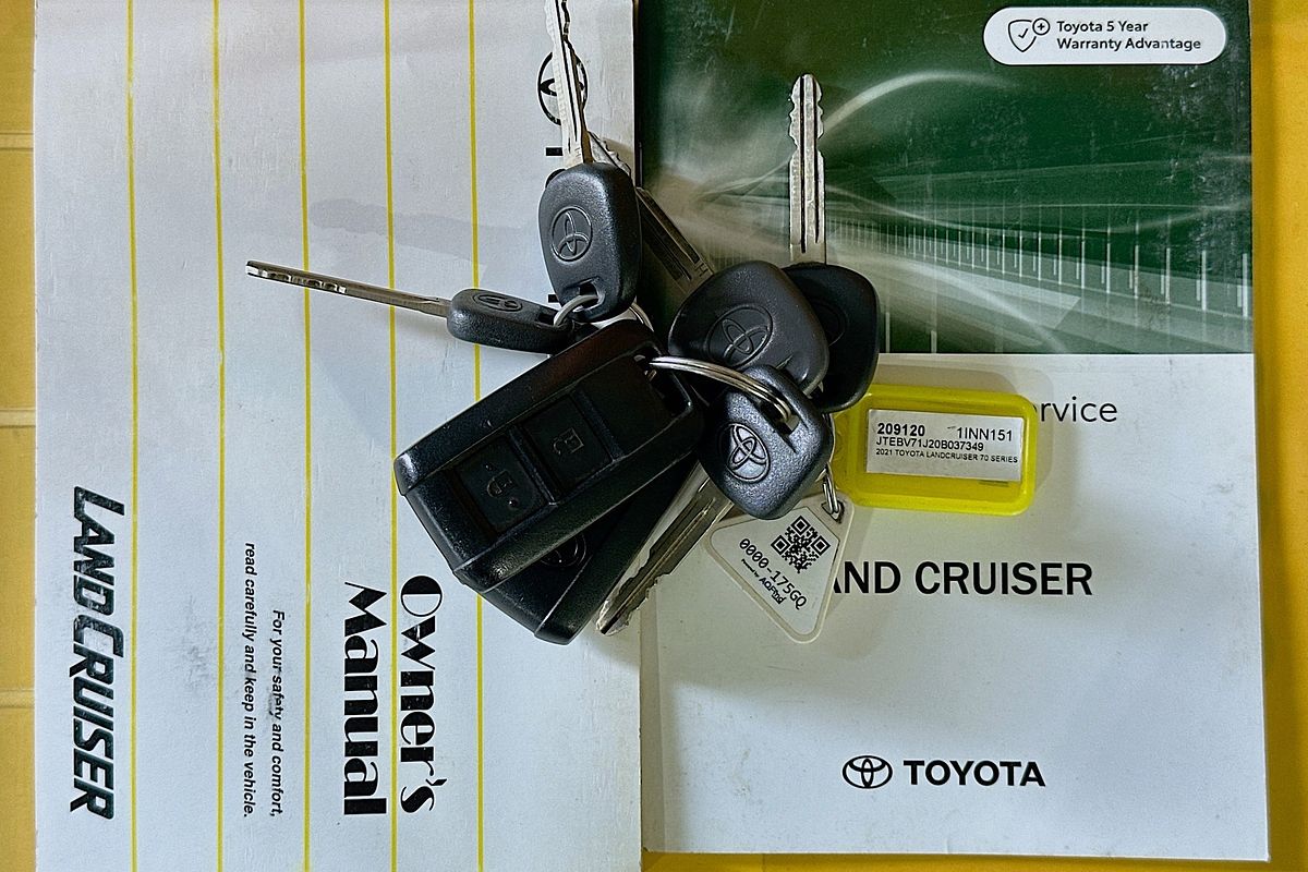 2021 Toyota LANDCRUISER 70 SERIES GXL VDJ79R 4X4