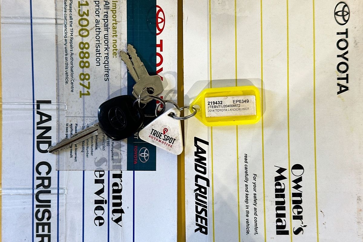 2014 Toyota LANDCRUISER WORKMATE (4x4) VDJ79R MY12 UPDATE 4X4