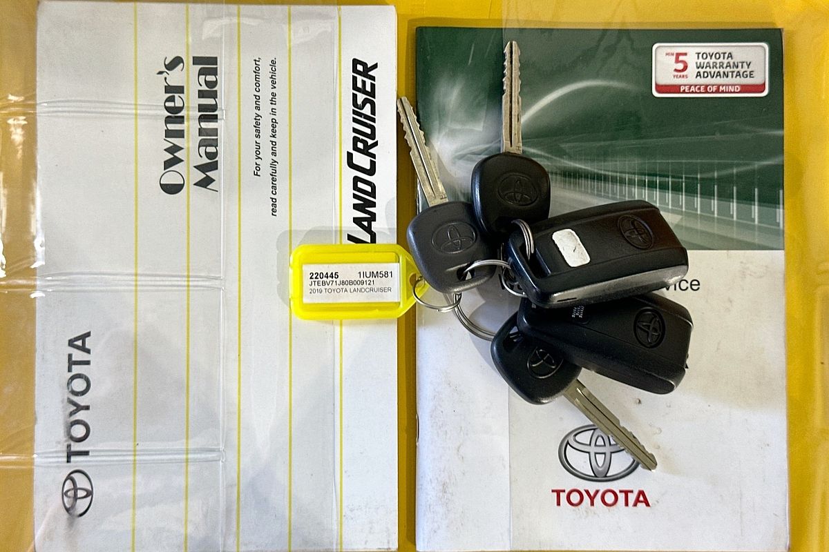 2019 Toyota LANDCRUISER GXL (4x4) VDJ79R 4X4