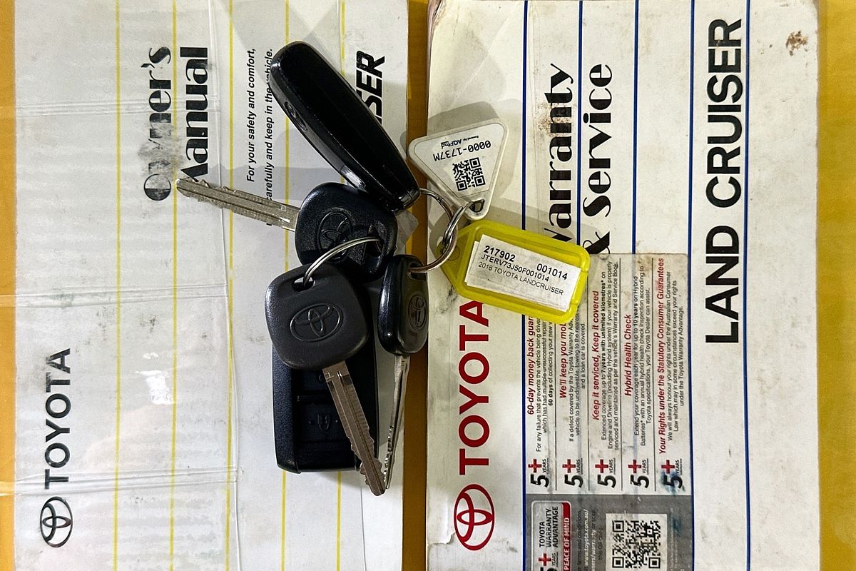 2018 Toyota LANDCRUISER GXL (4x4) 5 SEAT VDJ78R