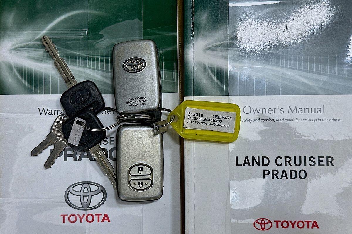 2012 Toyota LANDCRUISER PRADO GX (4x4) KDJ150R 11 UPGRADE