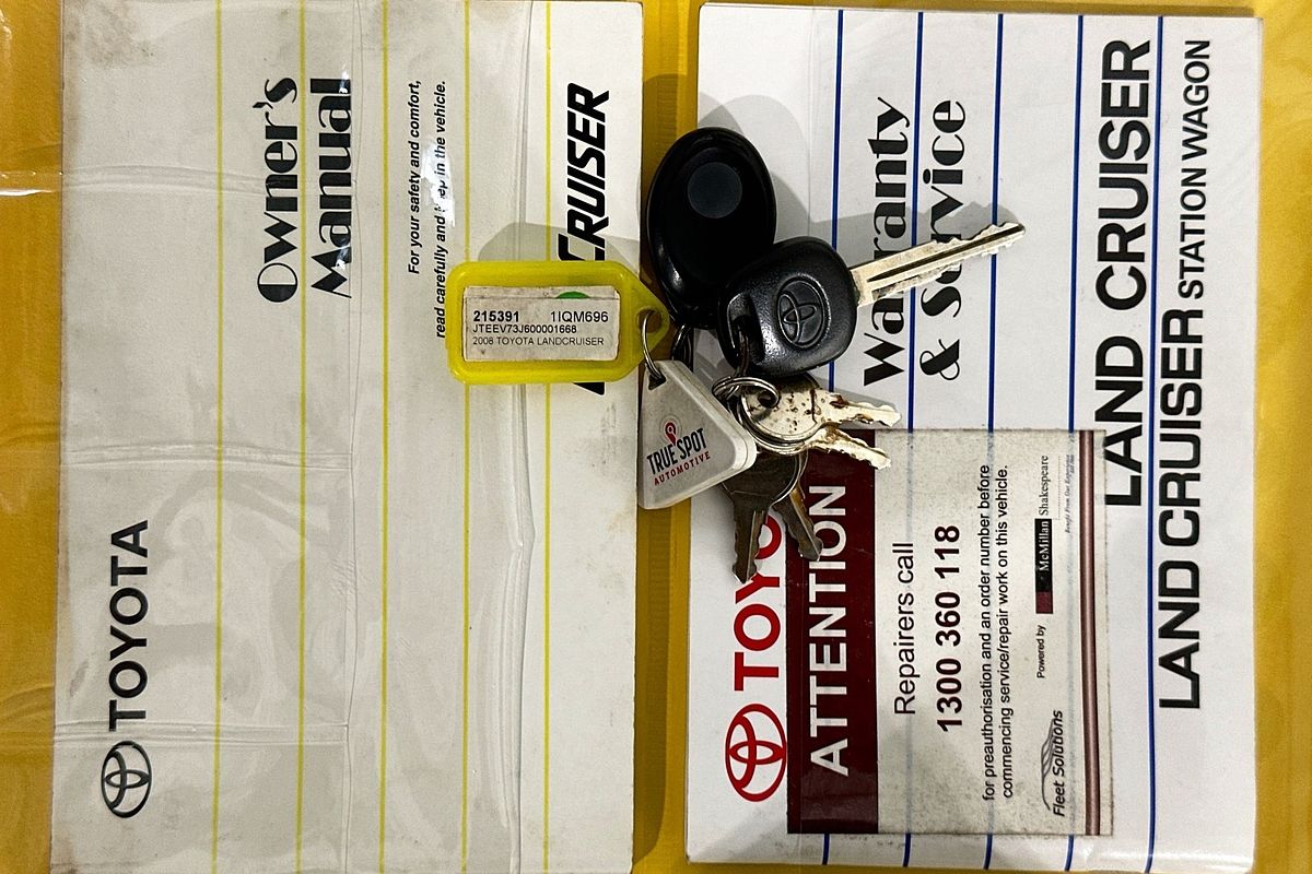 2008 Toyota LANDCRUISER GXL (4x4) VDJ76R