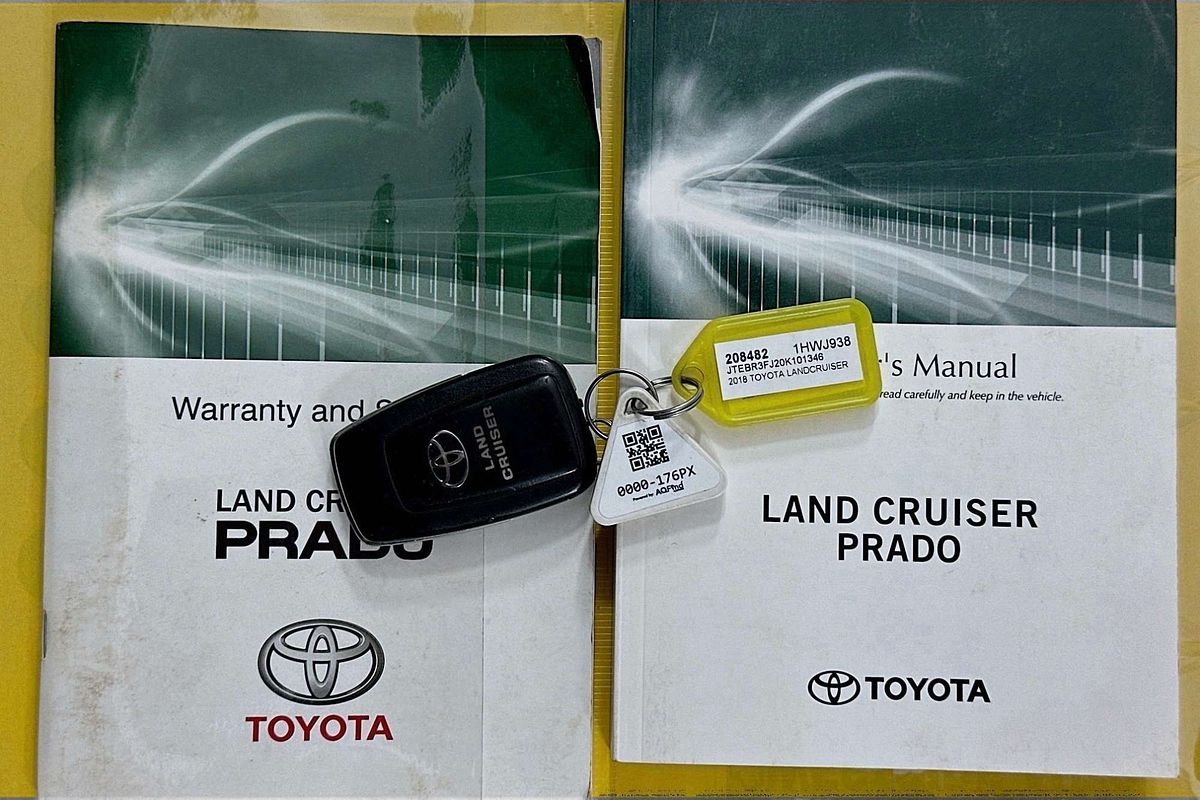 2018 Toyota LANDCRUISER PRADO GX (4x4) GDJ150R MY18