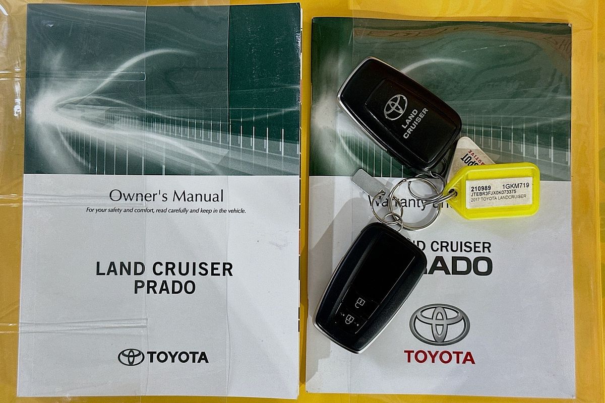 2017 Toyota LANDCRUISER PRADO GX (4x4) GDJ150R MY17
