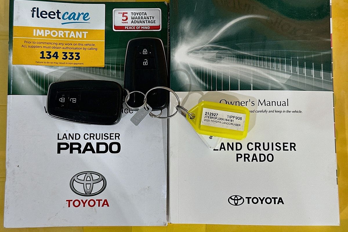2020 Toyota LANDCRUISER PRADO GX (4x4) GDJ150R MY18