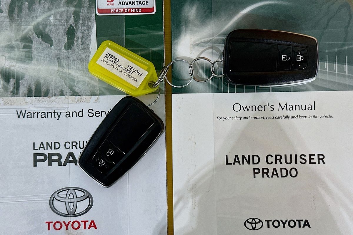 2019 Toyota LANDCRUISER PRADO GX (4x4) GDJ150R MY18
