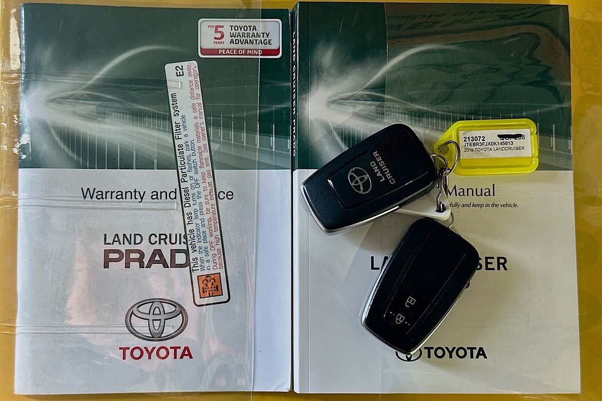 2019 Toyota LANDCRUISER PRADO GX (4x4) GDJ150R MY18