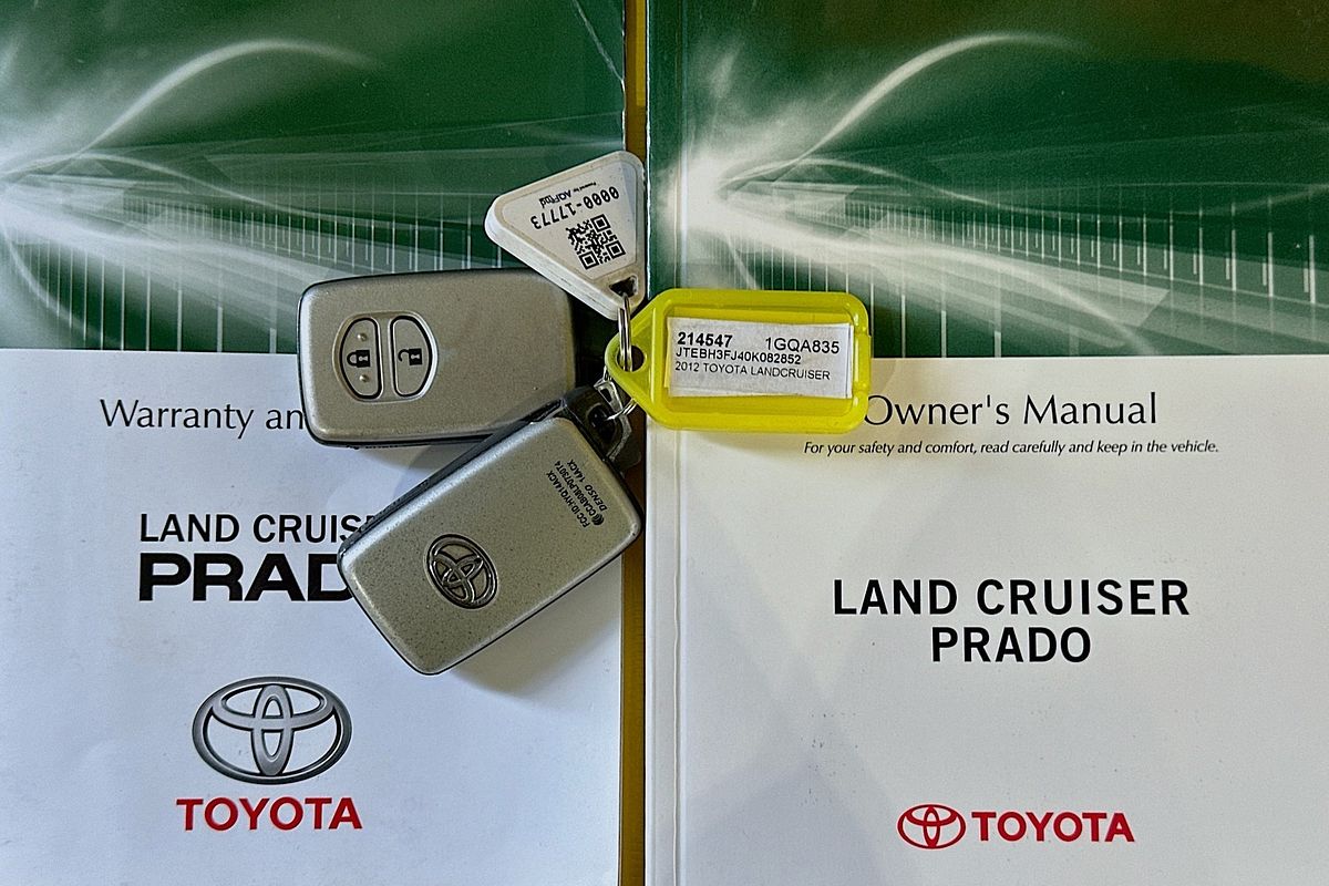 2012 Toyota Landcruiser PRADO GX (4x4) KDJ150R 11 UPGRADE