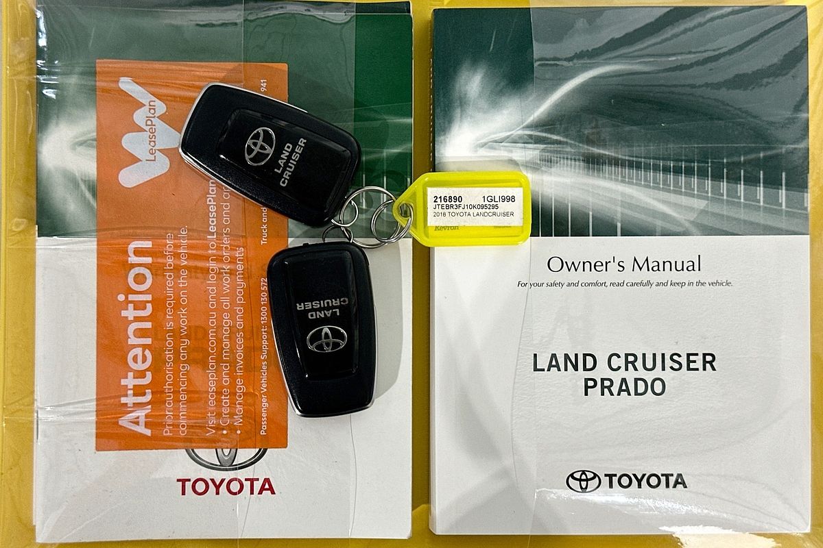 2018 Toyota Landcruiser PRADO GX (4x4) GDJ150R MY18