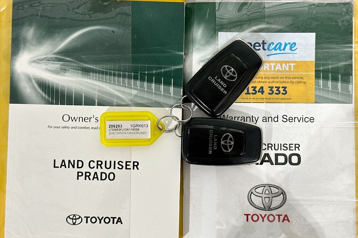 2018 Toyota LANDCRUISER PRADO GX (4x4) GDJ150R MY18