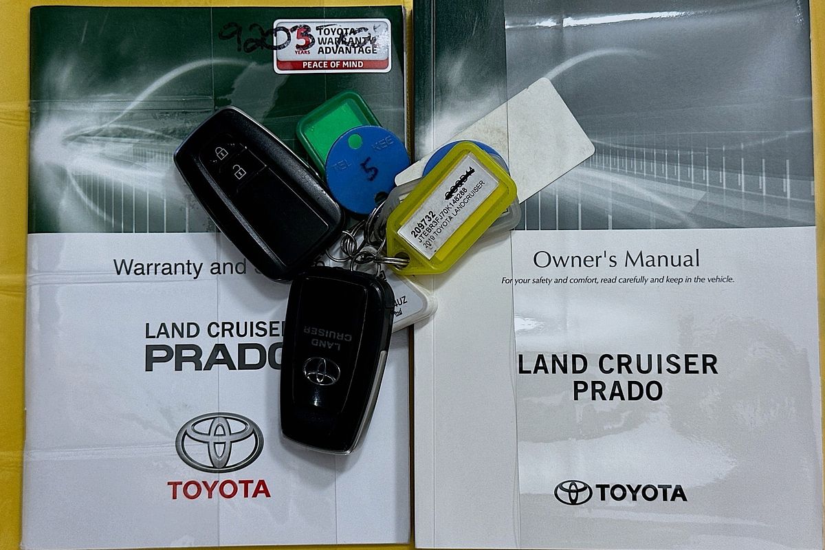 2019 Toyota Landcruiser PRADO GX (4x4) GDJ150R MY18