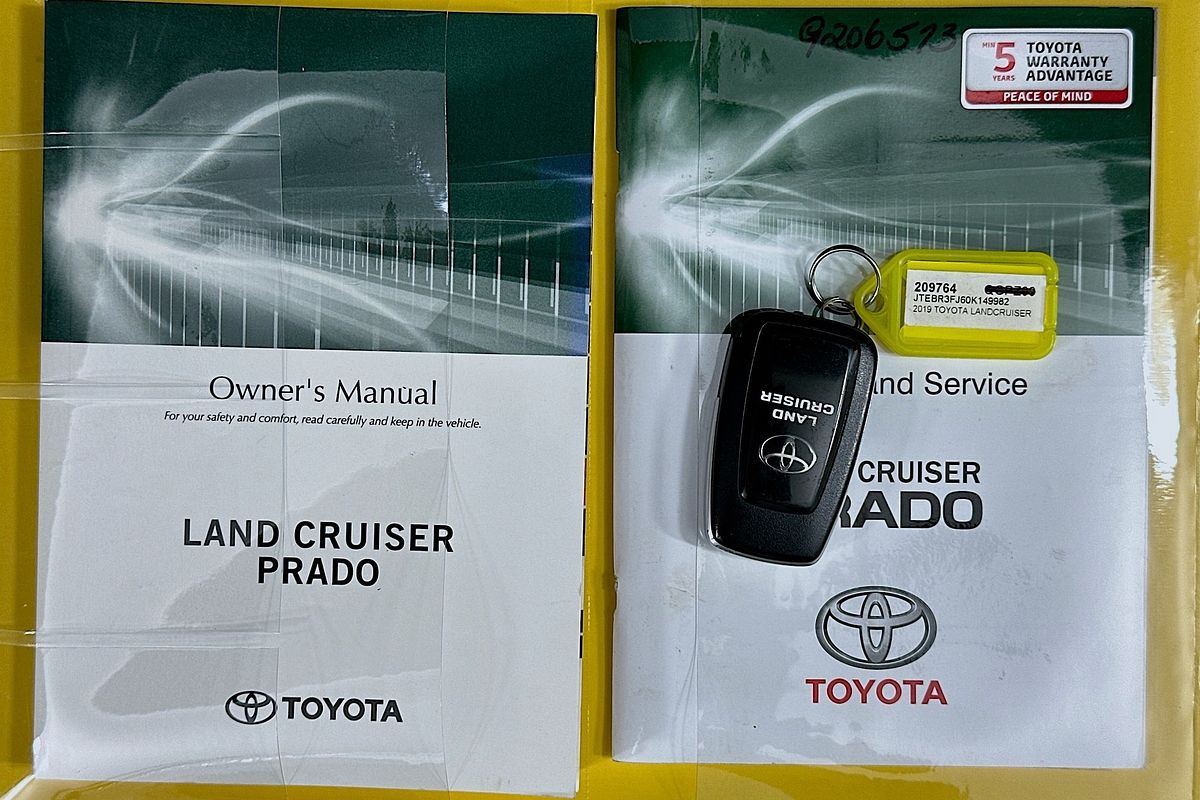 2019 Toyota Landcruiser PRADO GX (4x4) GDJ150R MY18