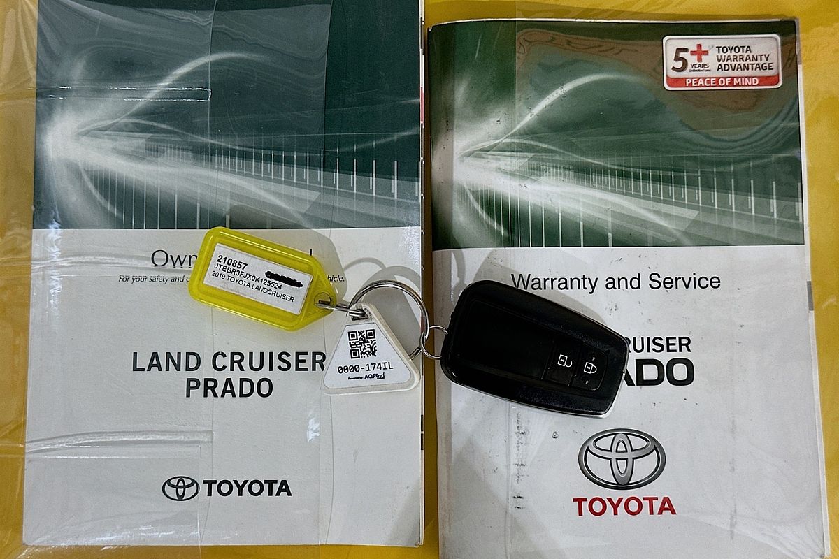 2019 Toyota LANDCRUISER PRADO GX (4x4) GDJ150R MY18