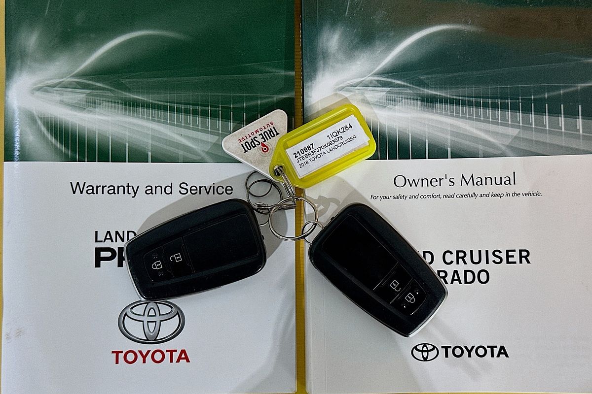 2018 Toyota LANDCRUISER PRADO GX (4x4) GDJ150R MY18
