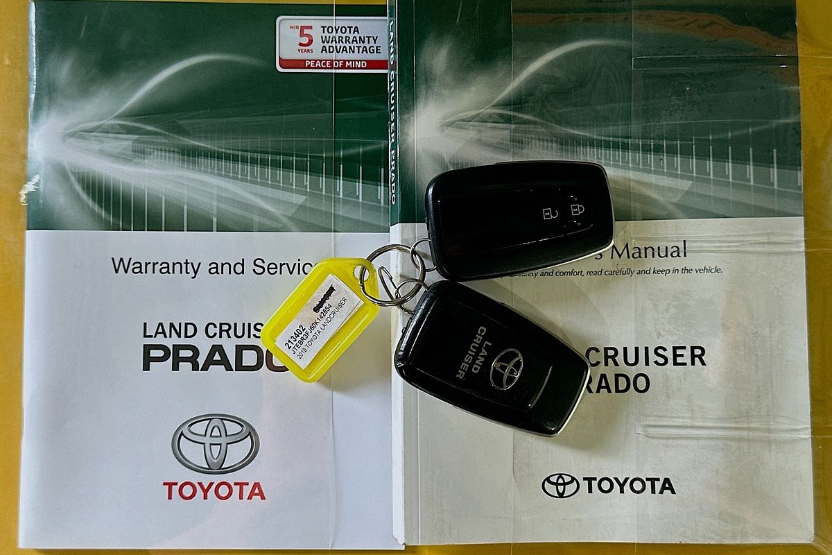 2019 Toyota LANDCRUISER PRADO GX (4x4) GDJ150R MY18
