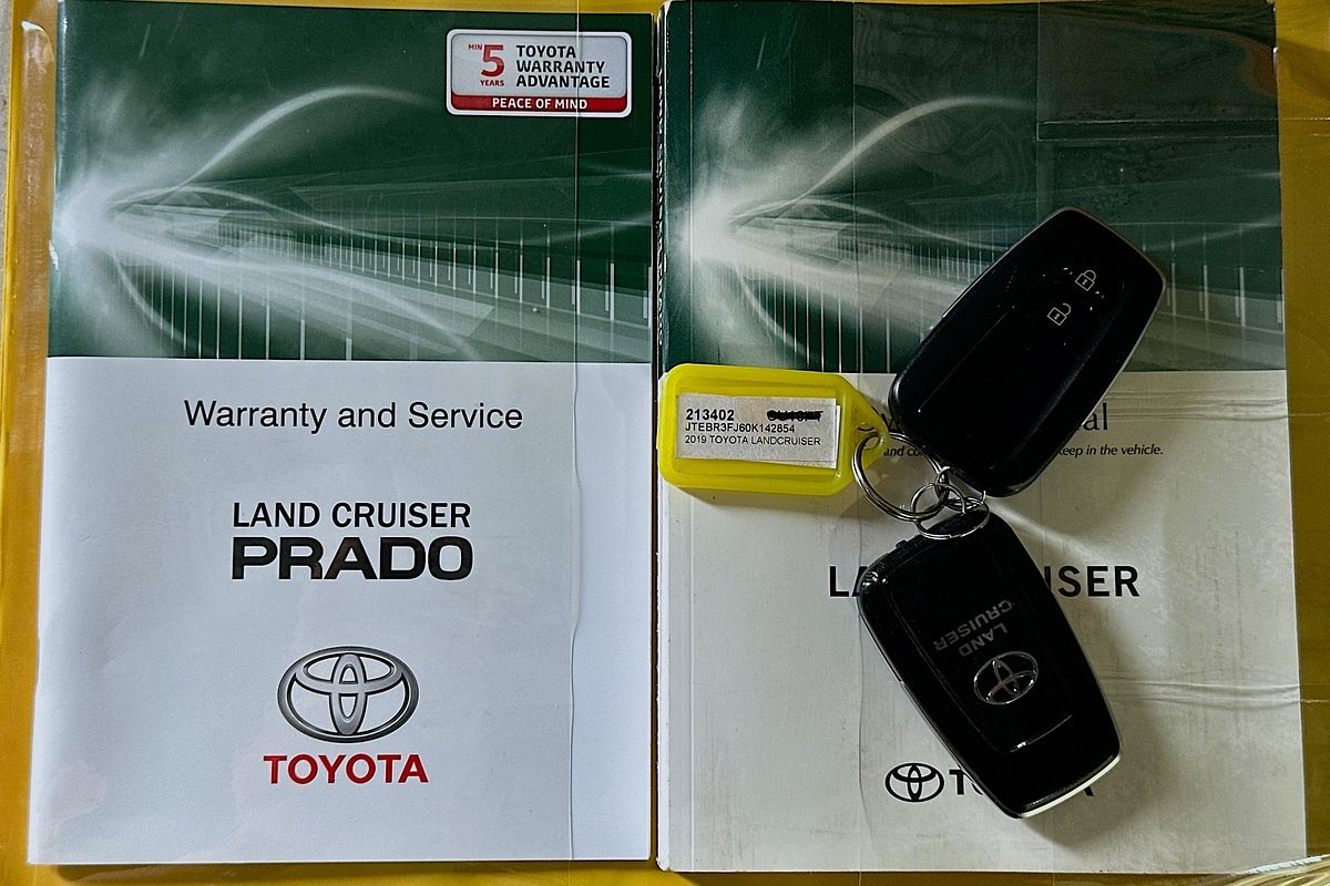 2019 Toyota LANDCRUISER PRADO GX (4x4) GDJ150R MY18