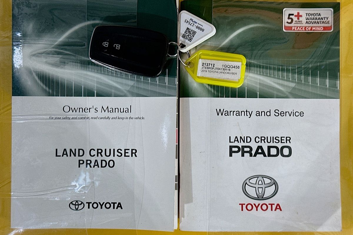2019 Toyota LANDCRUISER PRADO GX (4x4) GDJ150R MY18