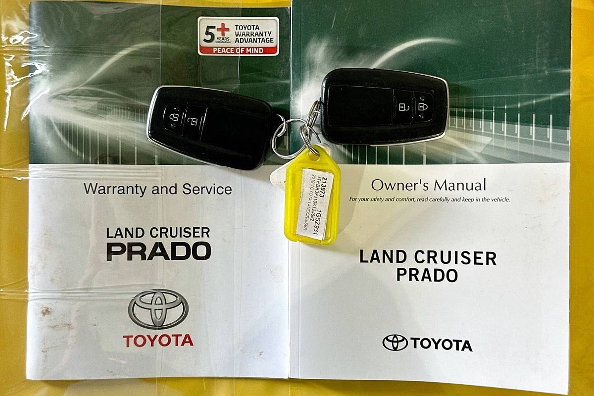 2019 Toyota LANDCRUISER PRADO GX (4x4) GDJ150R MY18