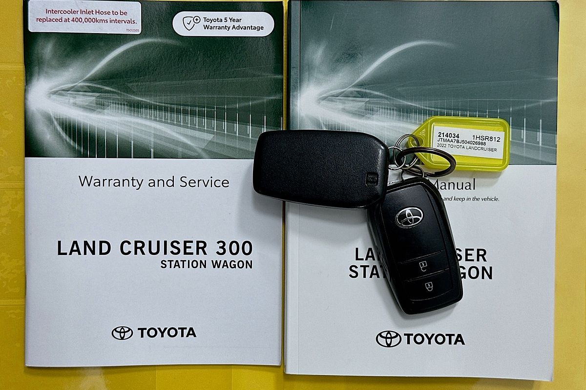 2022 Toyota LANDCRUISER LC300 GXL (4x4) FJA300R