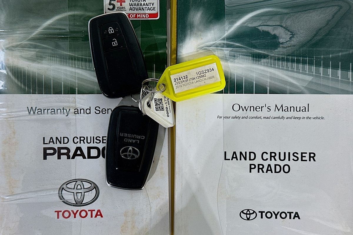 2019 Toyota Landcruiser PRADO GX (4x4) GDJ150R MY18