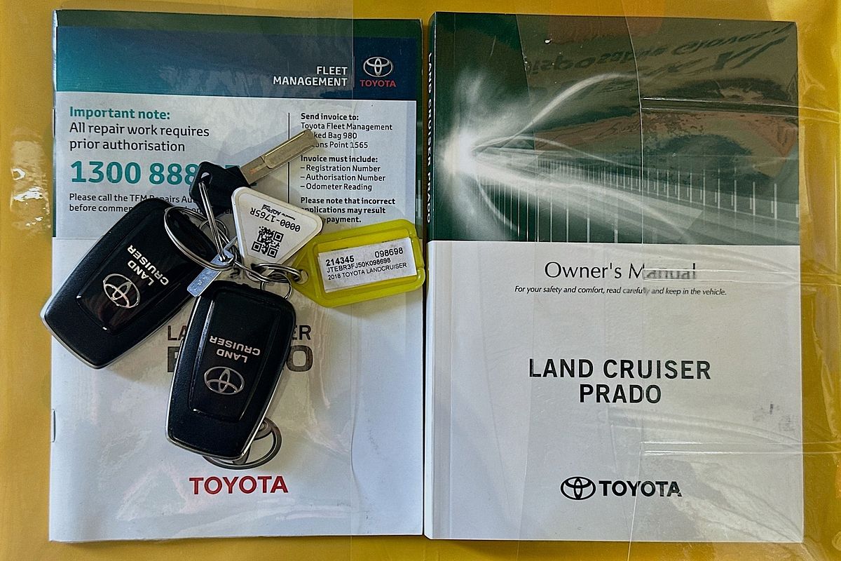 2018 Toyota Landcruiser PRADO GXL (4x4) GDJ150R MY18