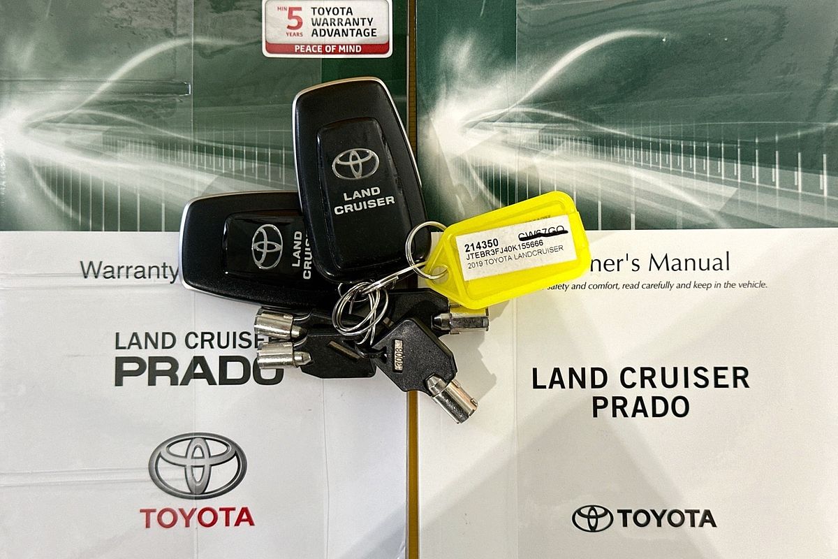 2019 Toyota Landcruiser PRADO GX (4x4) GDJ150R MY18