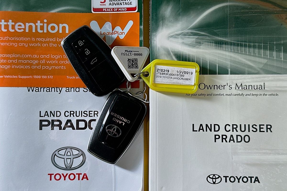 2019 Toyota Landcruiser PRADO GXL (4x4) GDJ150R MY18