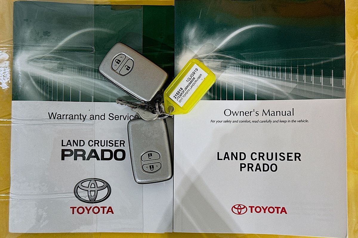 2017 Toyota Landcruiser PRADO GXL (4x4) GDJ150R MY17