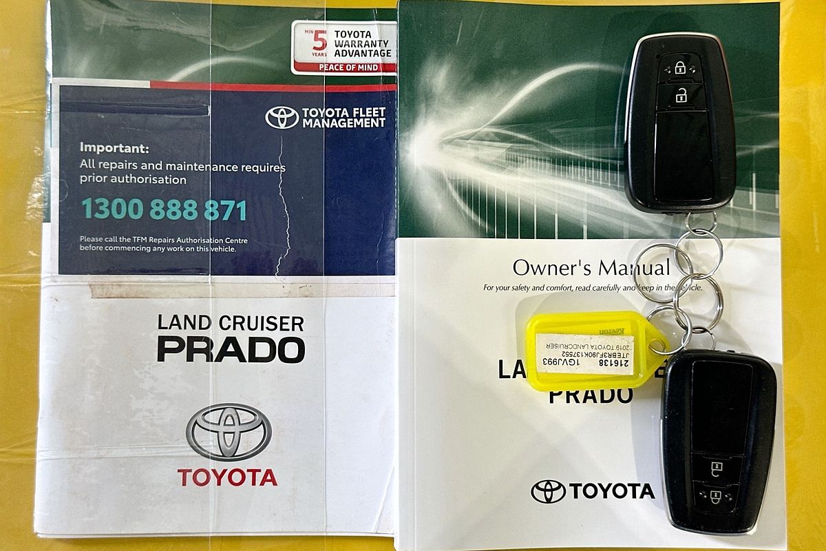 2019 Toyota Landcruiser PRADO GX (4x4) GDJ150R MY18