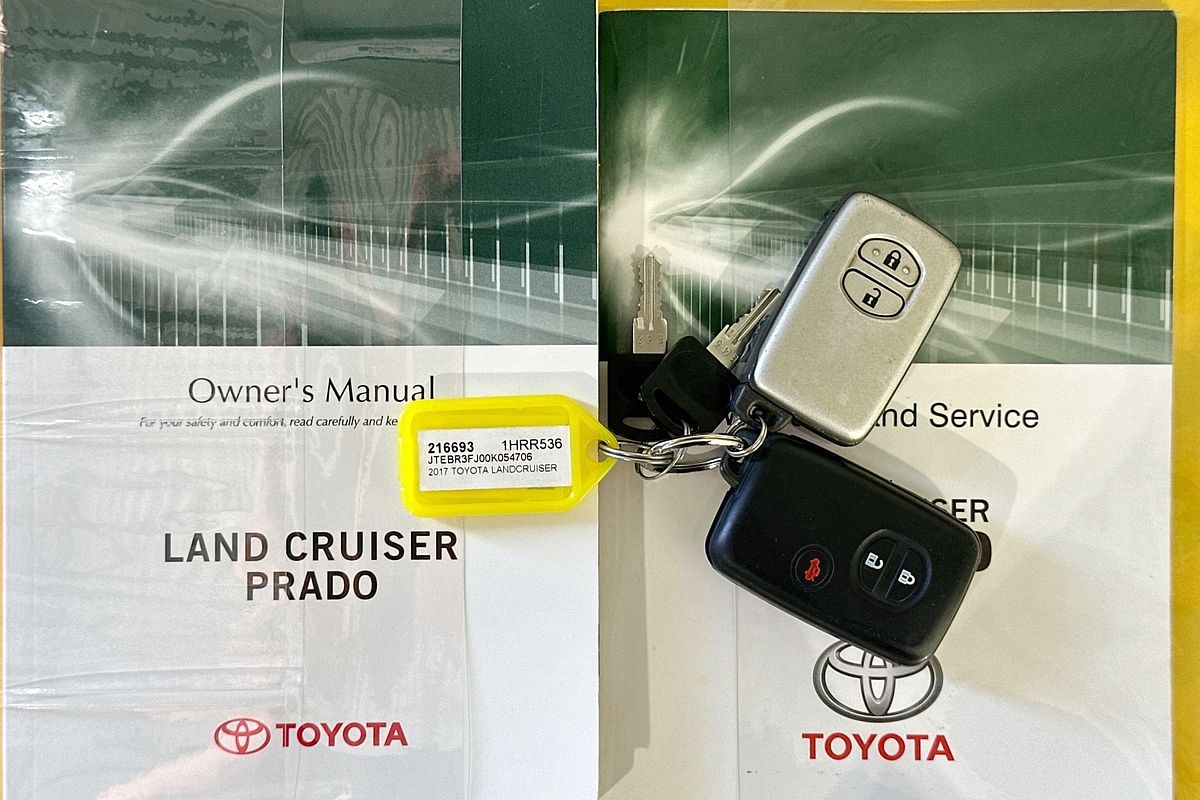 2017 Toyota Landcruiser PRADO GXL (4x4) GDJ150R MY16