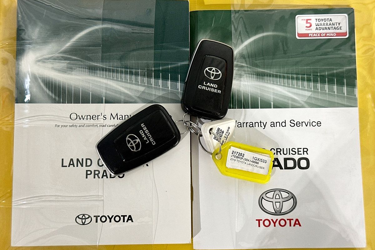 2019 Toyota Landcruiser PRADO GXL (4x4) GDJ150R MY18