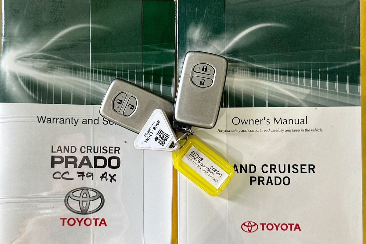 2017 Toyota LANDCRUISER PRADO GX (4x4) GDJ150R MY16