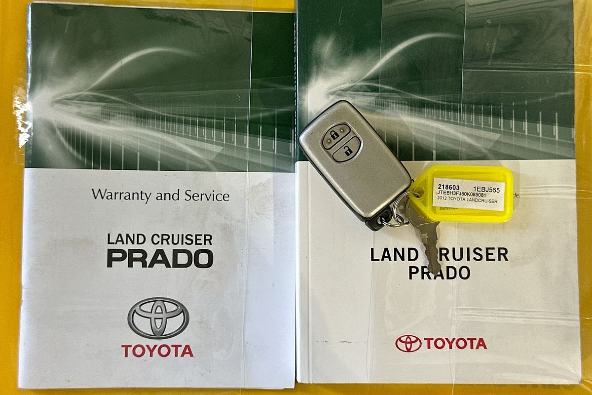 2012 Toyota LANDCRUISER PRADO GX (4x4) KDJ150R 11 UPGRADE