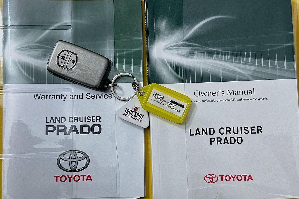 2016 Toyota LANDCRUISER PRADO GX (4x4) GDJ150R MY16