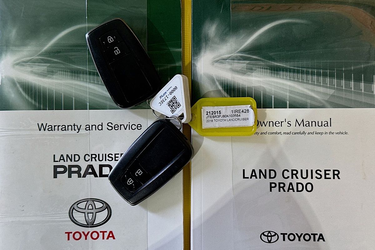 2018 Toyota Landcruiser PRADO VX (4x4) GDJ150R MY17